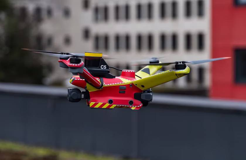 SZ: In München fliegen nun selbständige Feuerwehr-Drohnen